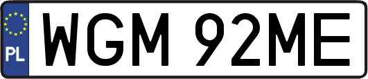WGM92ME