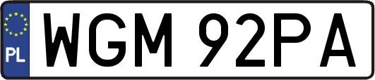 WGM92PA