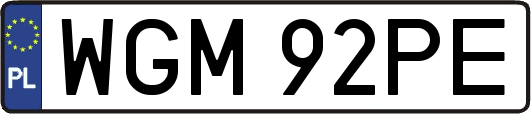 WGM92PE