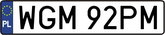 WGM92PM