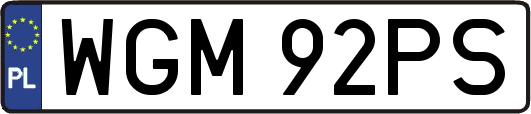 WGM92PS