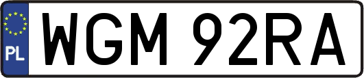 WGM92RA