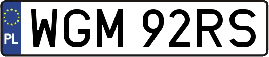 WGM92RS