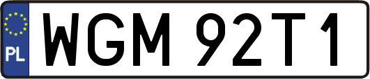 WGM92T1