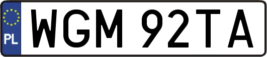 WGM92TA