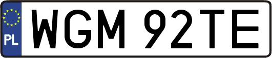 WGM92TE