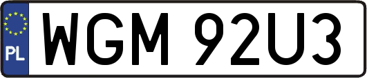 WGM92U3