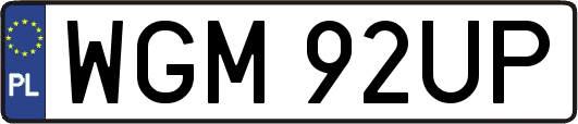 WGM92UP