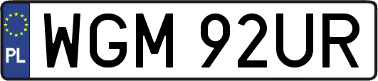 WGM92UR