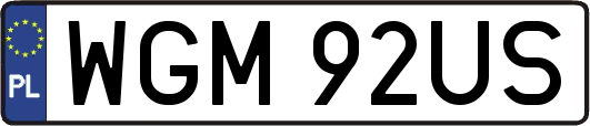 WGM92US
