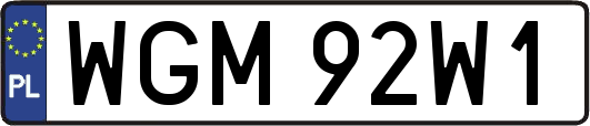 WGM92W1