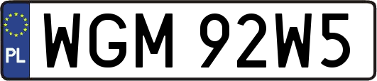 WGM92W5