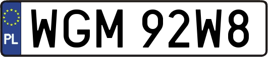WGM92W8