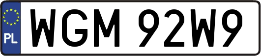 WGM92W9