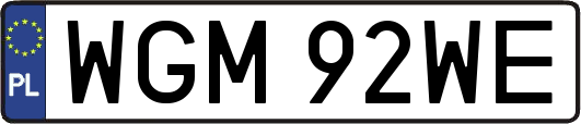 WGM92WE