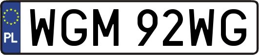 WGM92WG