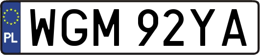 WGM92YA