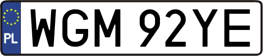 WGM92YE
