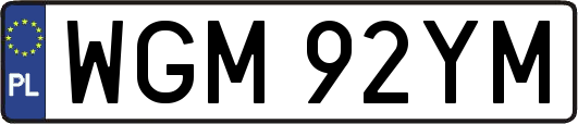 WGM92YM