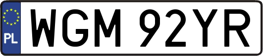 WGM92YR