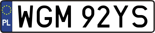 WGM92YS
