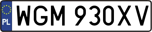WGM930XV