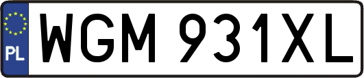 WGM931XL