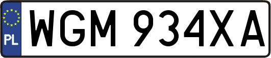 WGM934XA