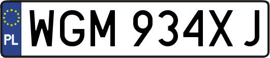 WGM934XJ
