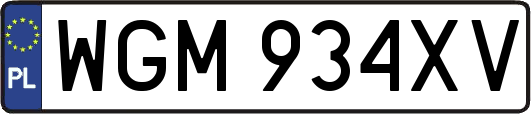 WGM934XV