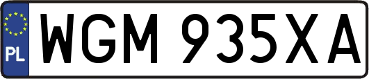 WGM935XA