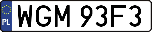 WGM93F3