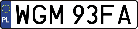 WGM93FA
