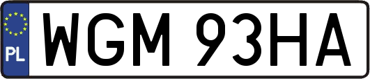 WGM93HA