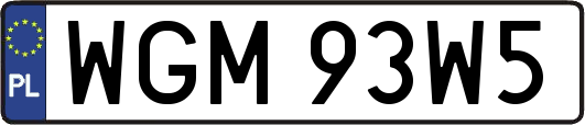 WGM93W5