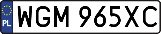 WGM965XC