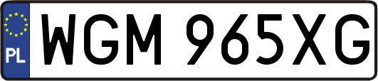 WGM965XG