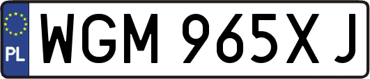 WGM965XJ