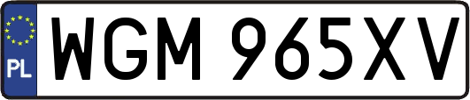 WGM965XV
