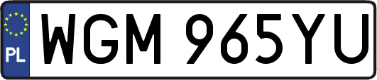 WGM965YU