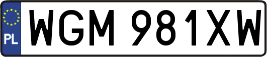 WGM981XW
