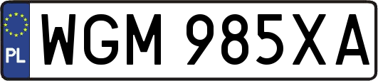 WGM985XA