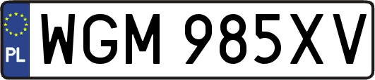WGM985XV