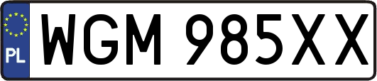 WGM985XX