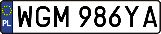 WGM986YA