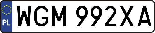 WGM992XA