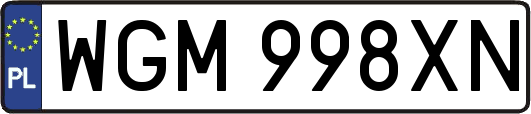 WGM998XN