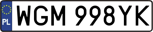 WGM998YK