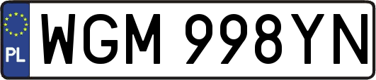 WGM998YN
