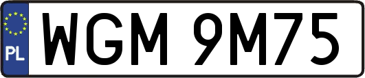 WGM9M75